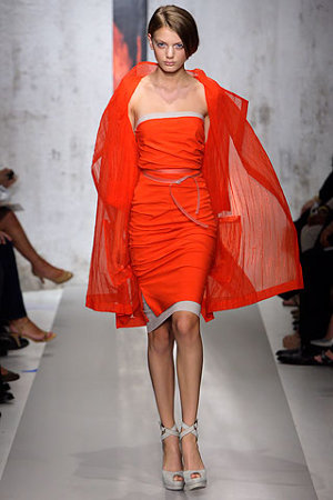 Crvena haljina Donna Karan